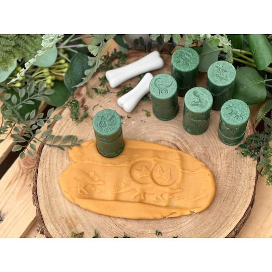 Yellow Door 2.75" Let's Roll Dinosaurs Roller Set